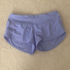 Lululemon speed up shorts size 4